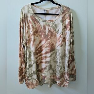 Honeyme Earthy Tie-Dye Sweatshirt